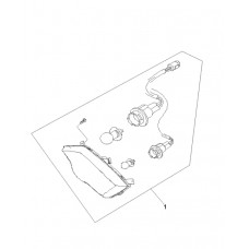 # 1) Lumière Gauche Avant Assemblée 800cc